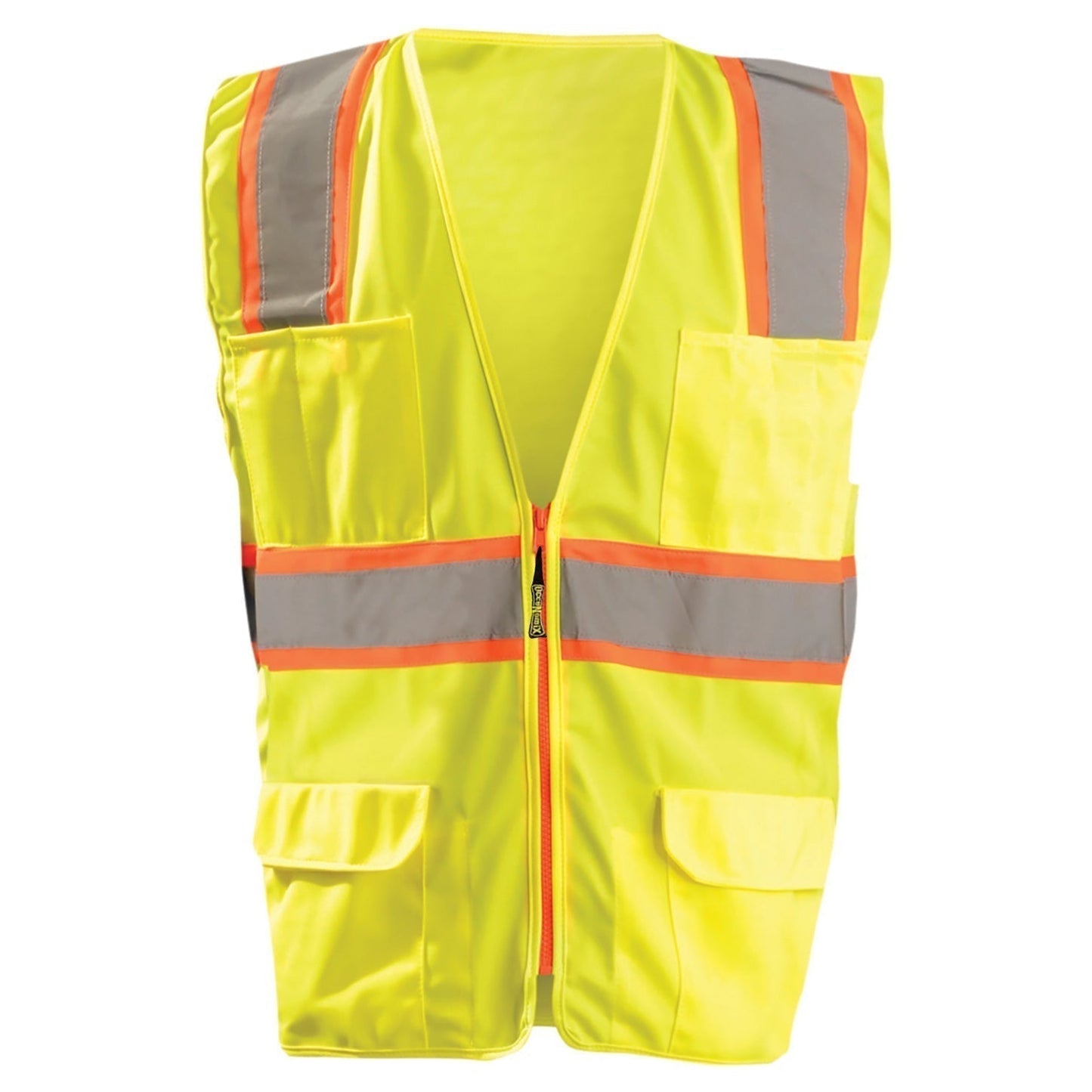 Orange Safety Vests - OccuNomix - Two-Tone Design