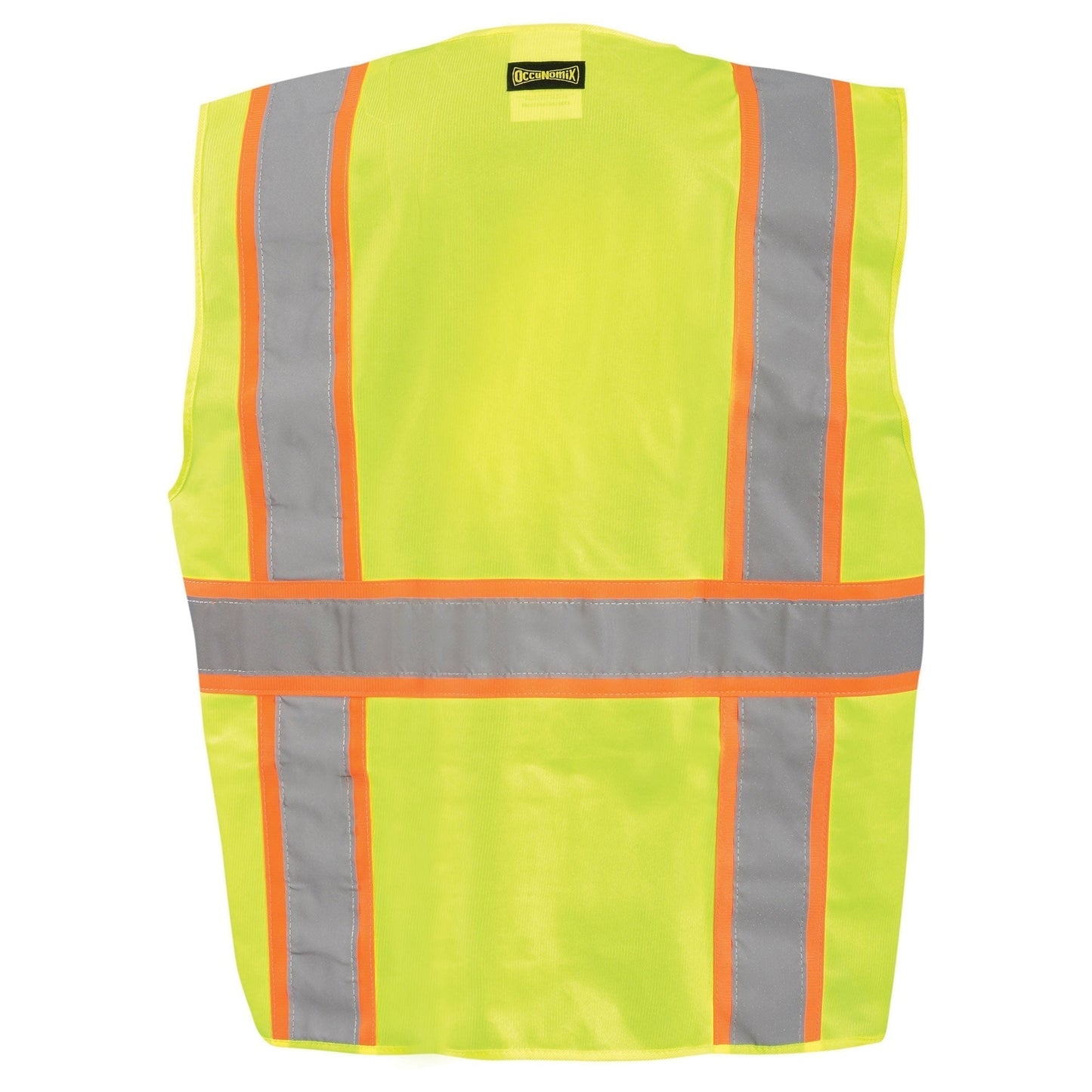 Orange Safety Vests - OccuNomix - Two-Tone Design