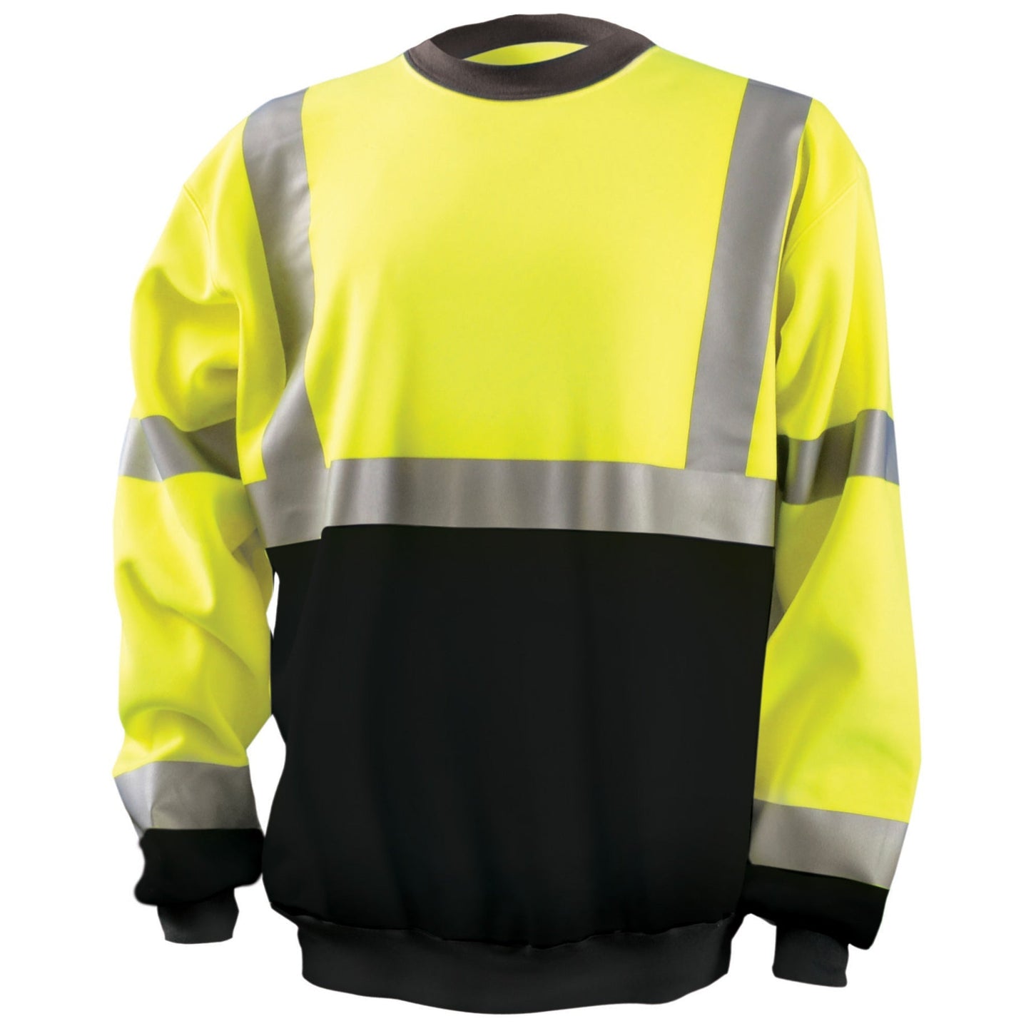 Orange Safety Sweatshirt - OccuNomix - Reflective Tape