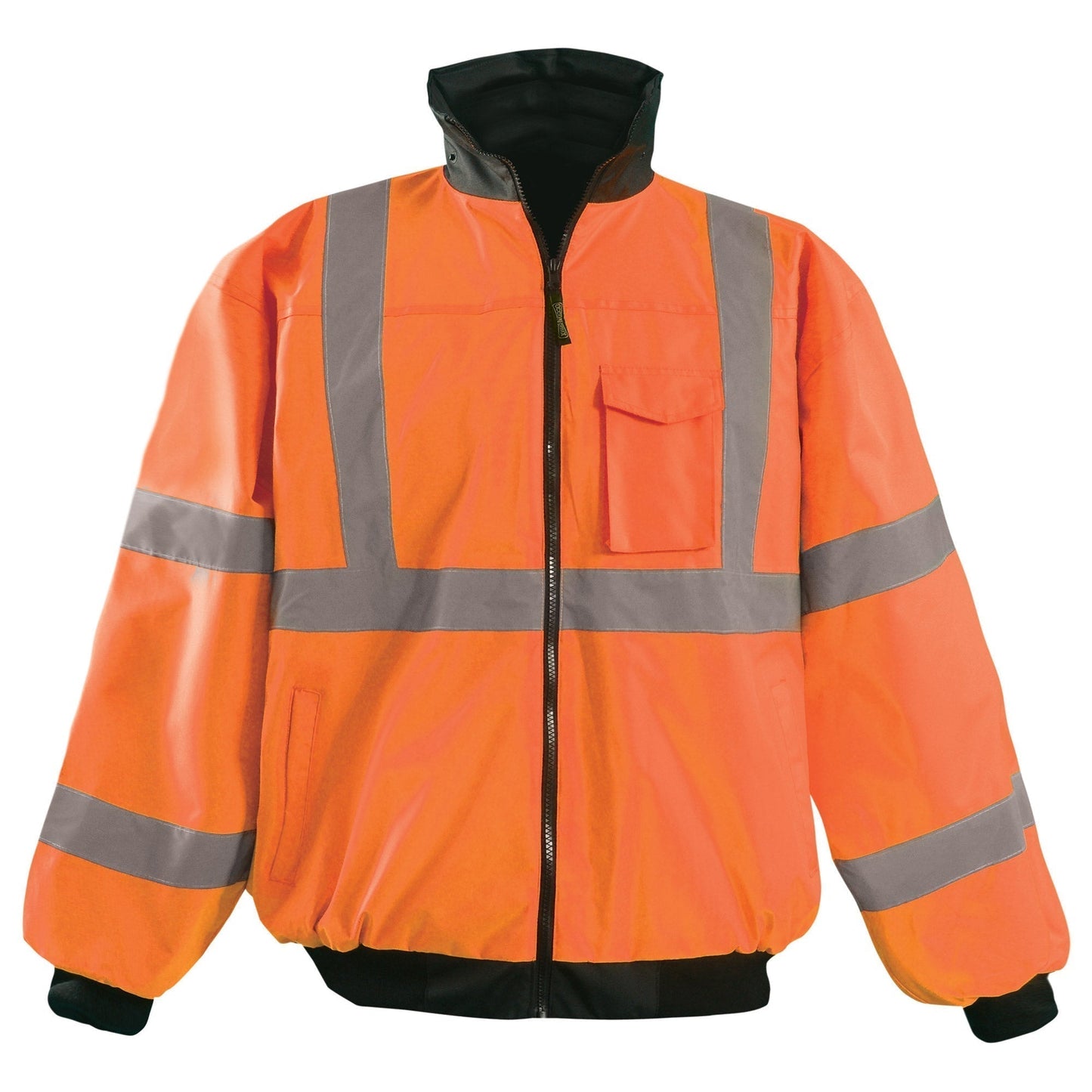Orange Safety Jackets - OccuNomix - Reflective Design