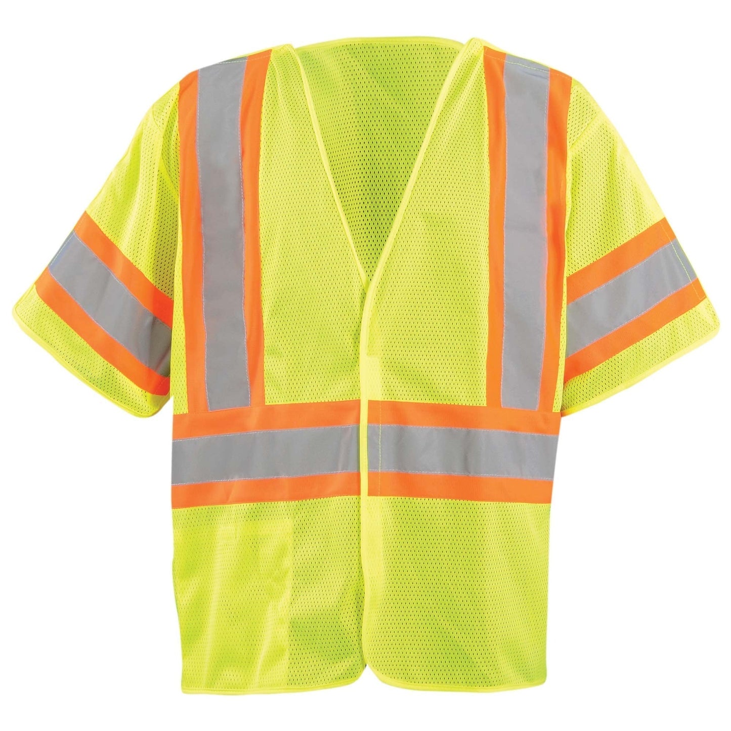 Yellow/Lime Safety Vests - OccuNomix - Breakaway Design