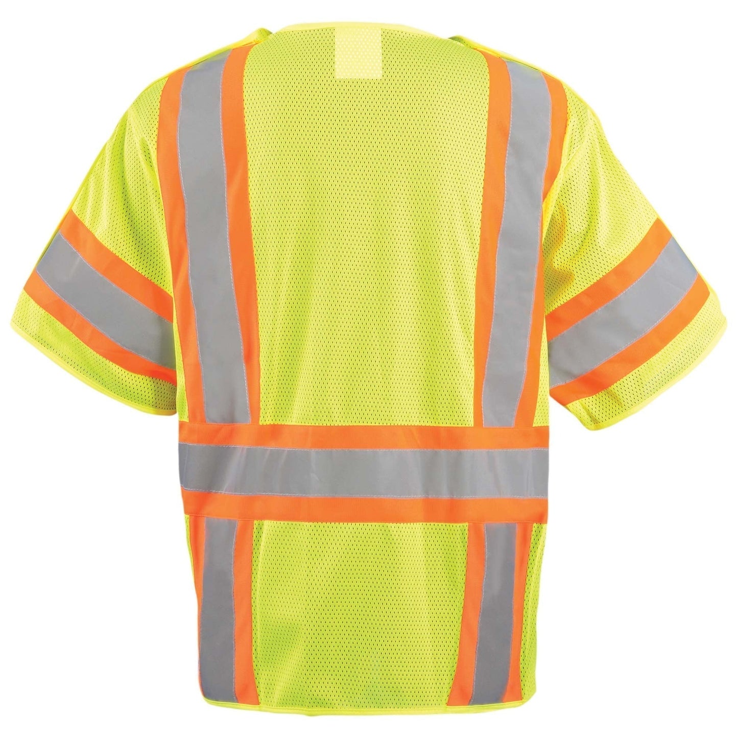 Yellow/Lime Safety Vests - OccuNomix - Breakaway Design
