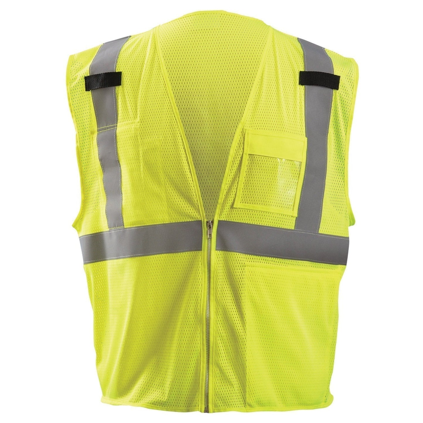 Orange Safety Vests - OccuNomix - Reflective Mesh Design