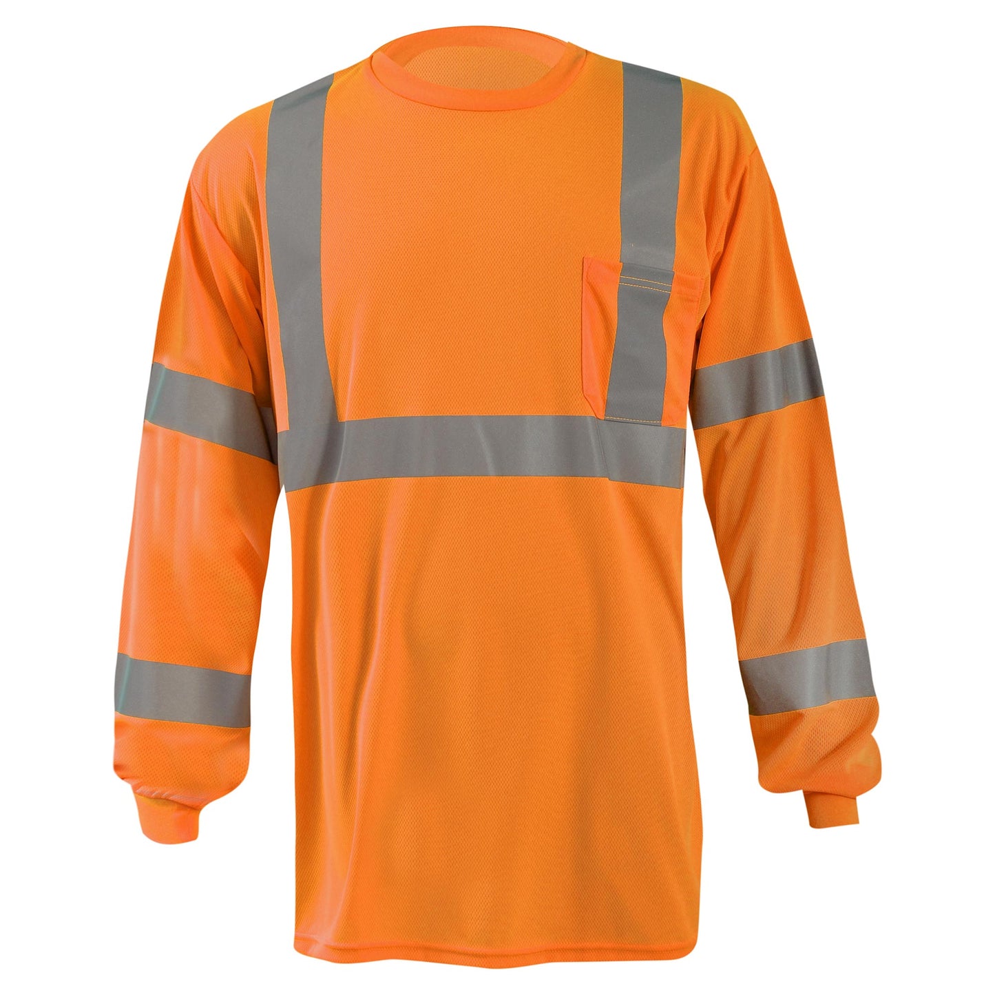 Orange Safety Shirt - OccuNomix - Reflective Design