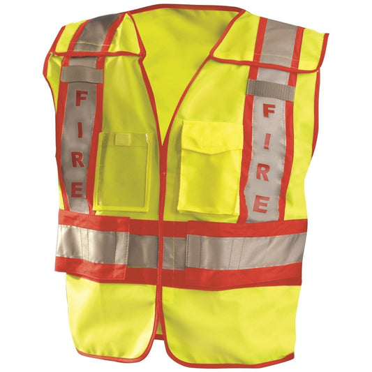 Yellow/Lime Safety Vests - OccuNomix - Reflective Design