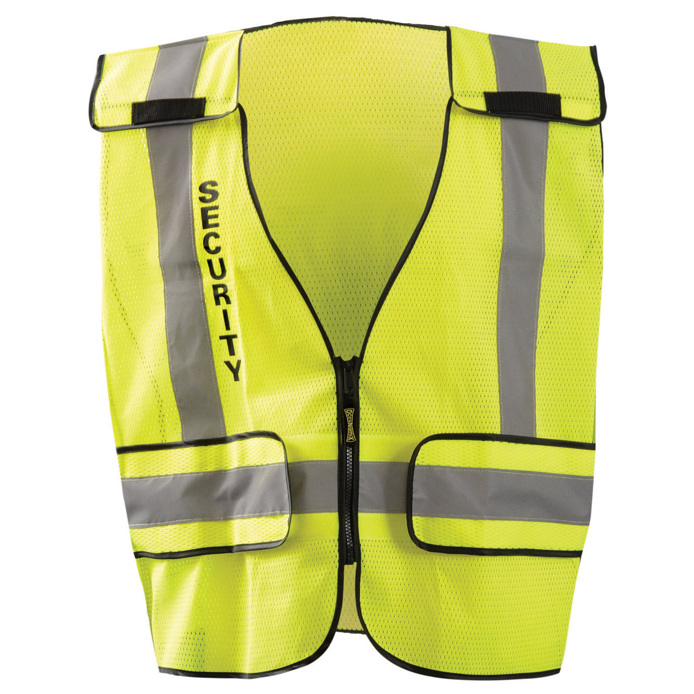 Yellow/Lime Safety Vests - OccuNomix - Breathable Mesh