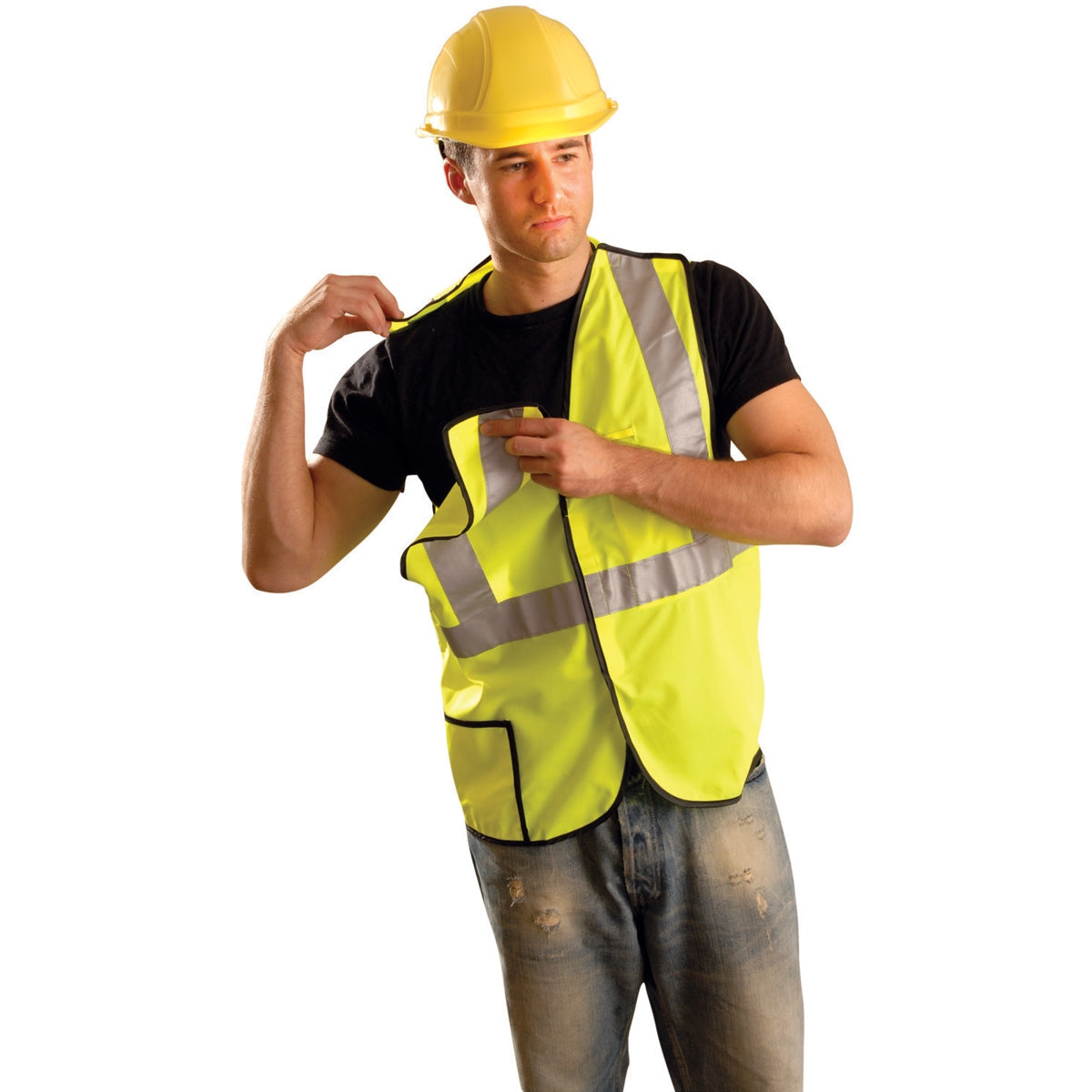Orange Safety Vests - OccuNomix - Breakaway Design