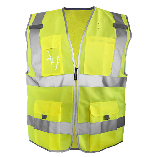 Yellow/Lime Safety Vests - OccuNomix - Reflective Design