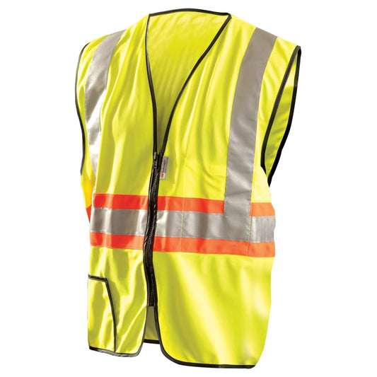 Yellow/Lime Safety Vests - OccuNomix - Premium Reflective