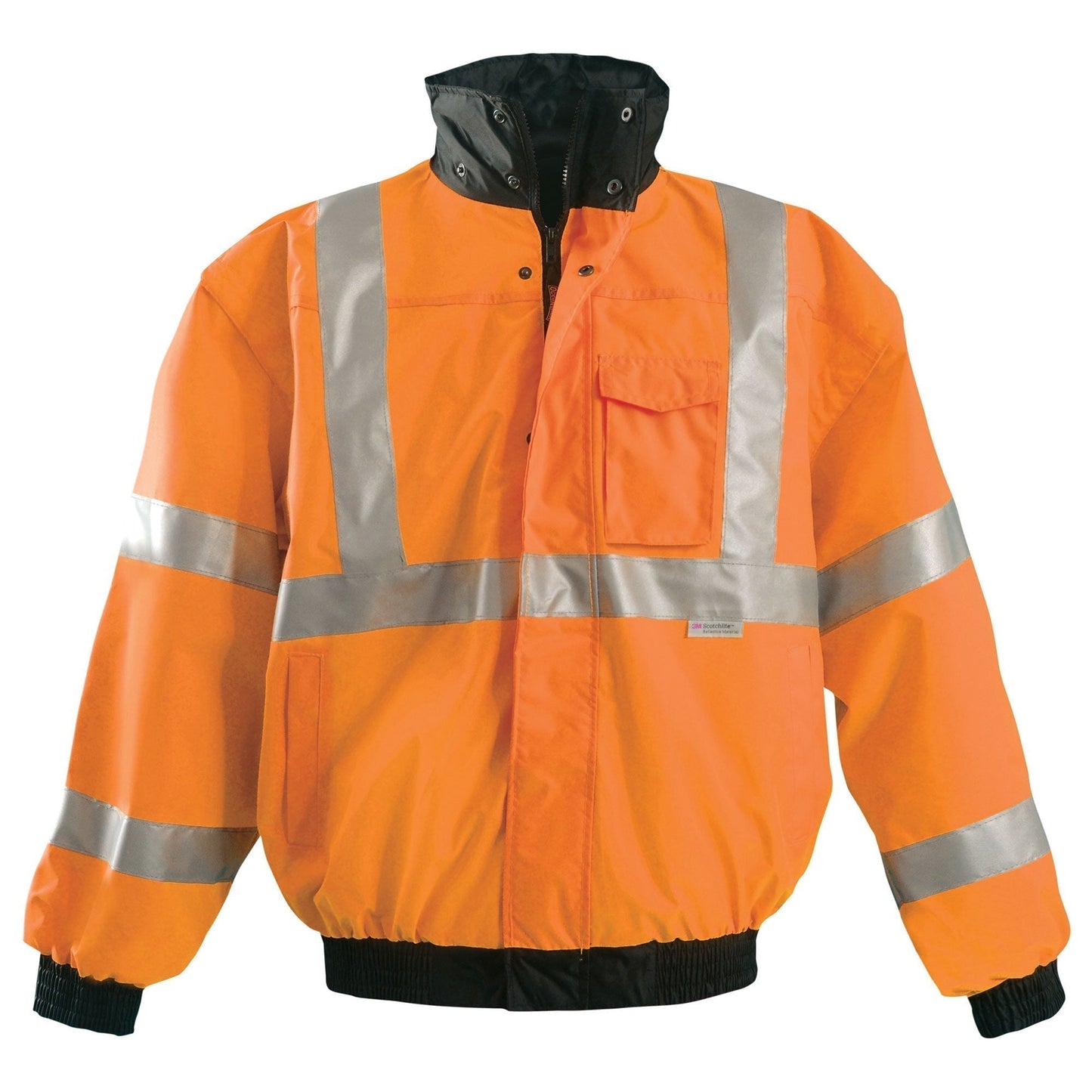 Orange Safety Jacket - OccuNomix - Premium Versatile Design