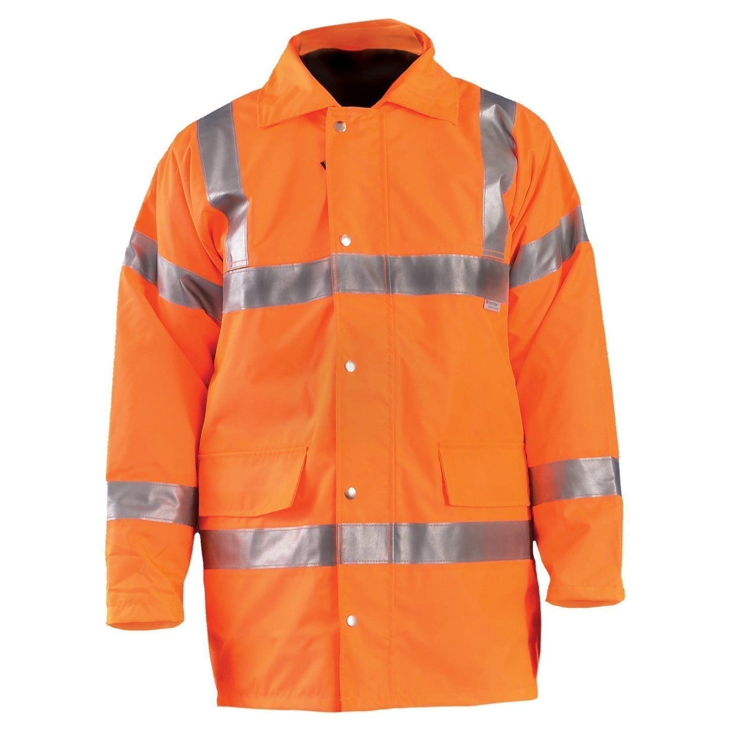 Orange Safety Jacket - OccuNomix - Waterproof Design
