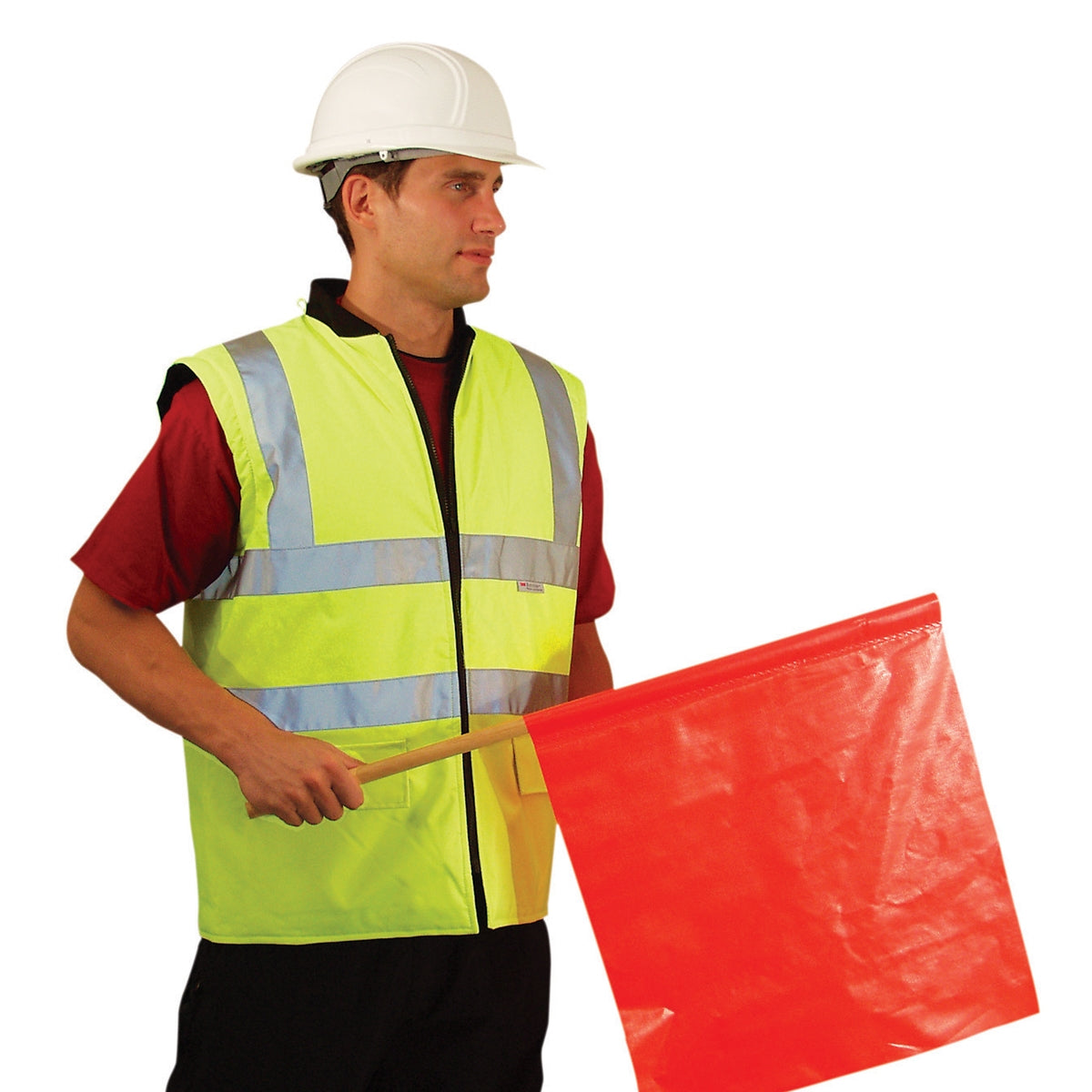 Orange Safety Jacket - OccuNomix - Waterproof Design