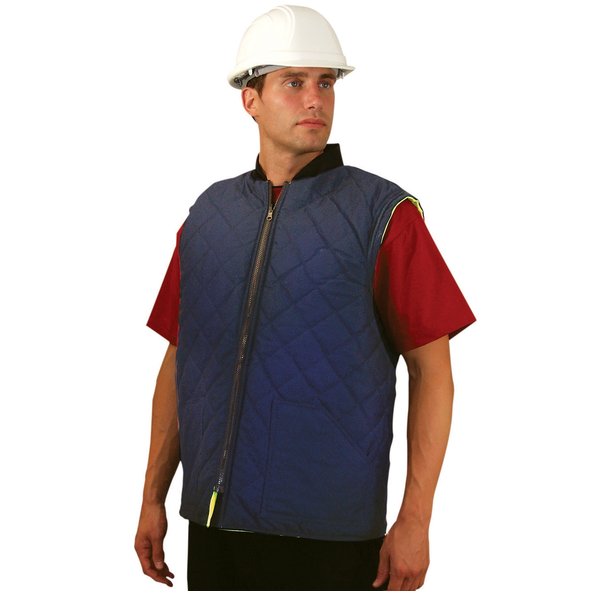 Orange Safety Jacket - OccuNomix - Waterproof Design