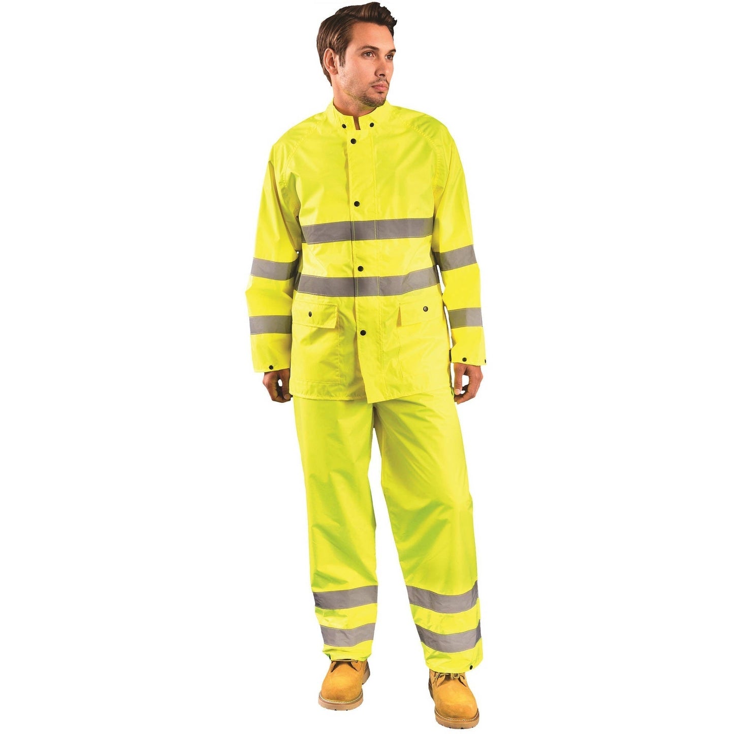 Yellow/Lime Rain Pants - OccuNomix - Waterproof Gear