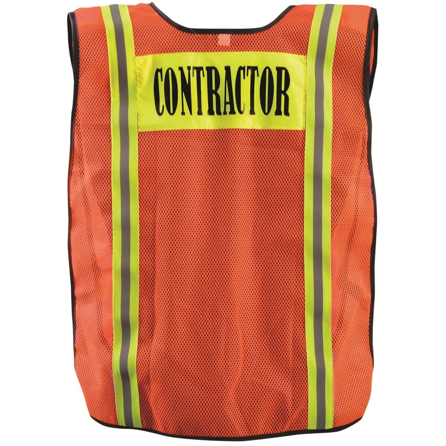 Orange Safety Vest - OccuNomix - Reflective Mesh