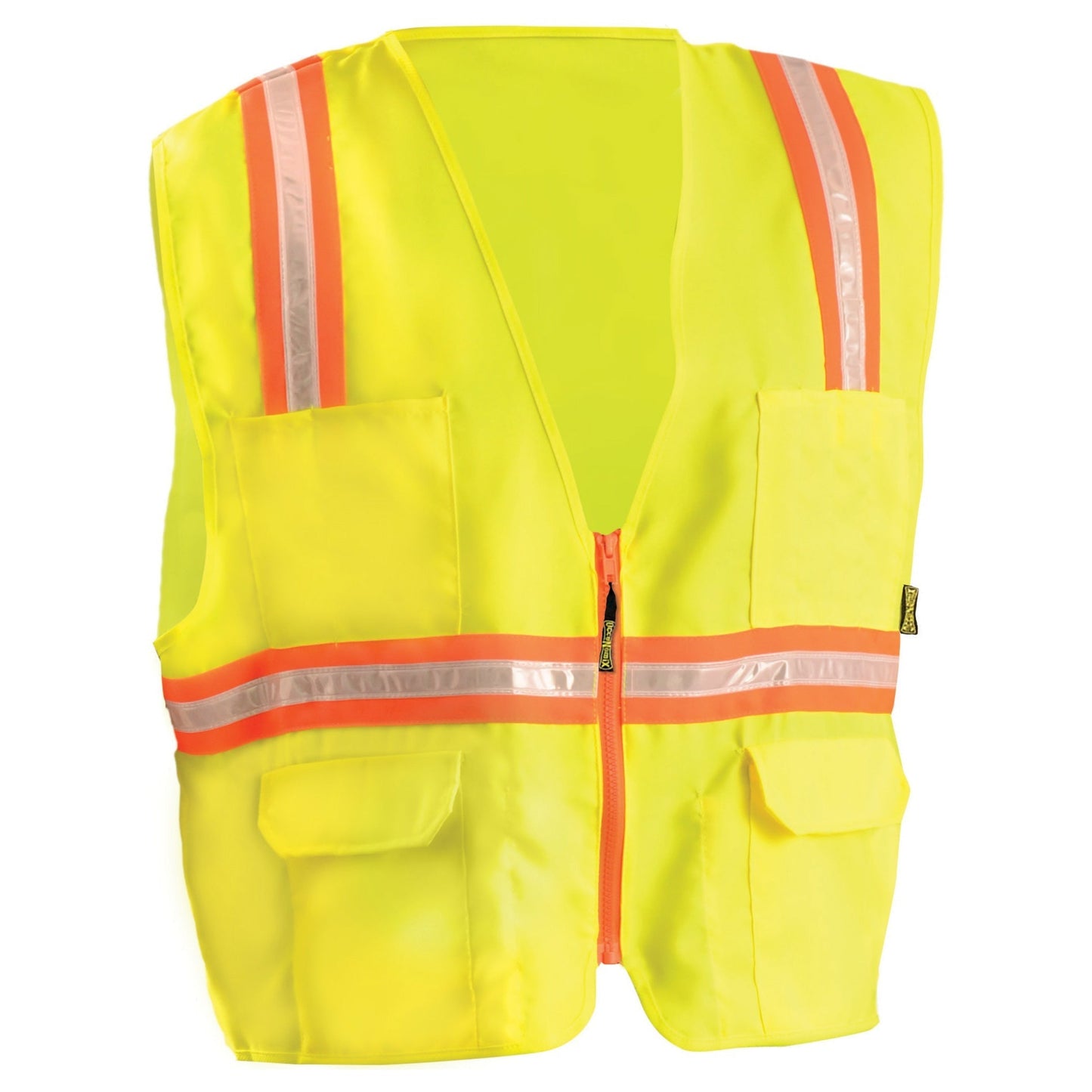 Lime Green Safety Vest - OccuNomix - Non ANSI Durable
