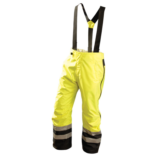 Yellow/Lime Rain Pants - OccuNomix - Durable Waterproof