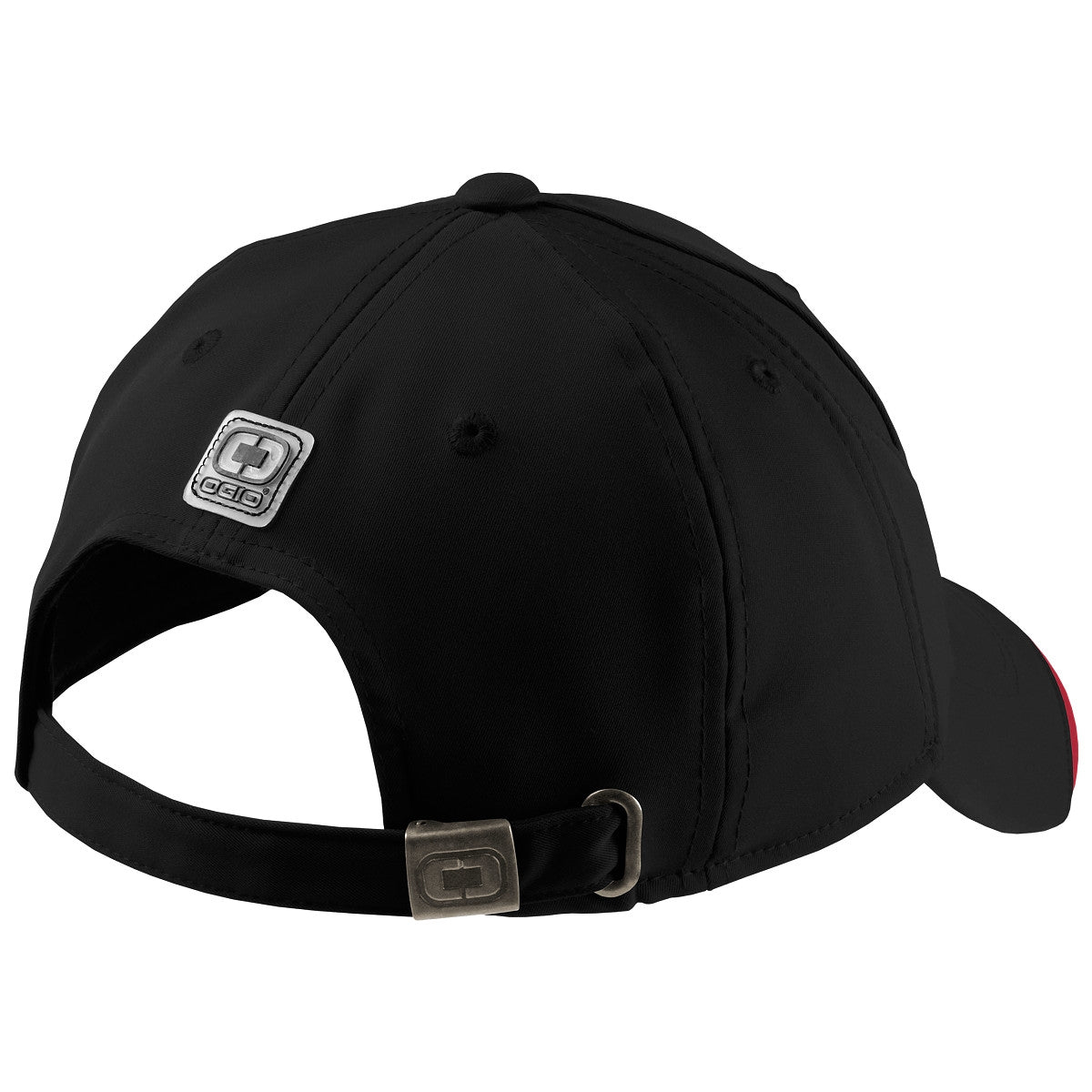 Black/Chili Red Ball Cap - OGIO - Premium Style