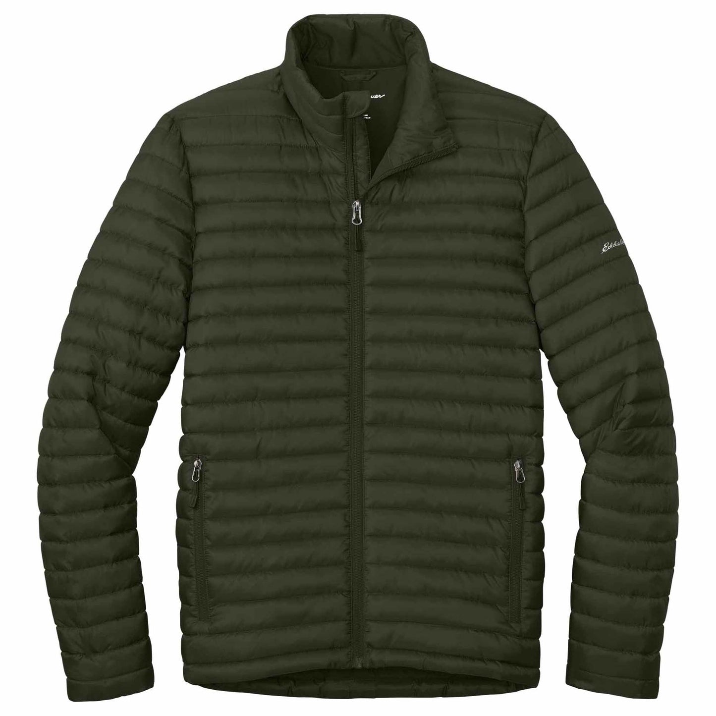 Black Quilted Jacket - Eddie Bauer - Packable Style