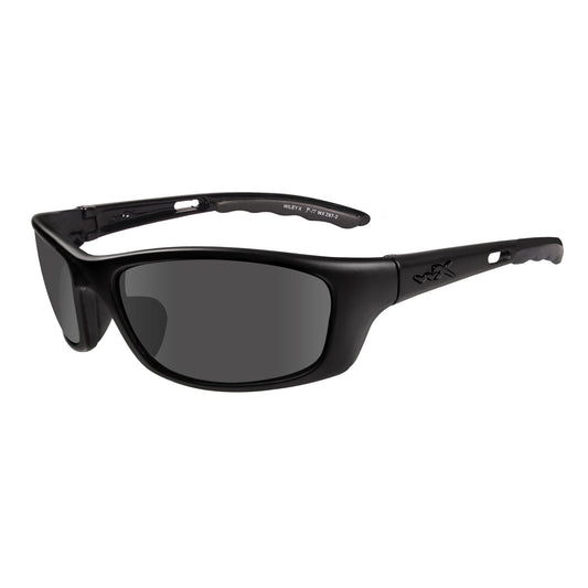 Grey Lens Glasses - Wiley X - Non-Slip Design