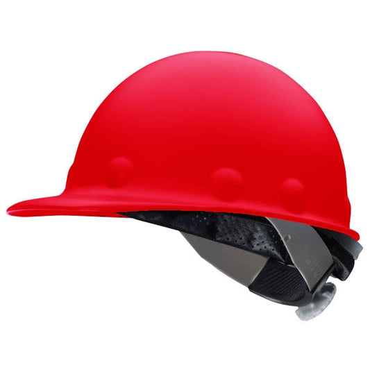 Yellow Hard Hats - Fibre Metal - High Heat Protection