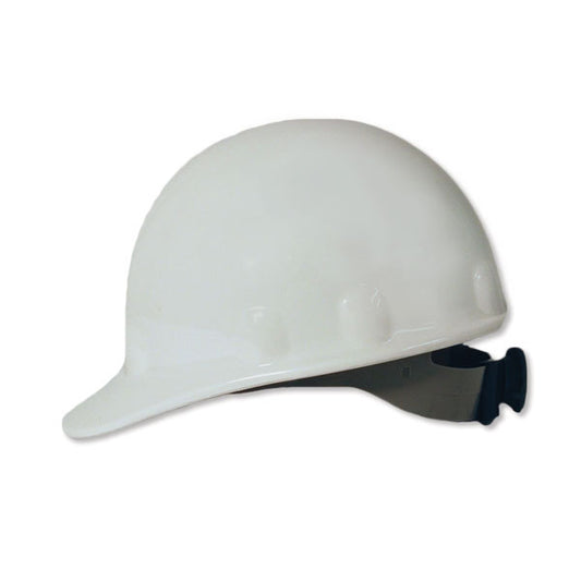 White Hard Hats - Fibre Metal - Durable High Heat