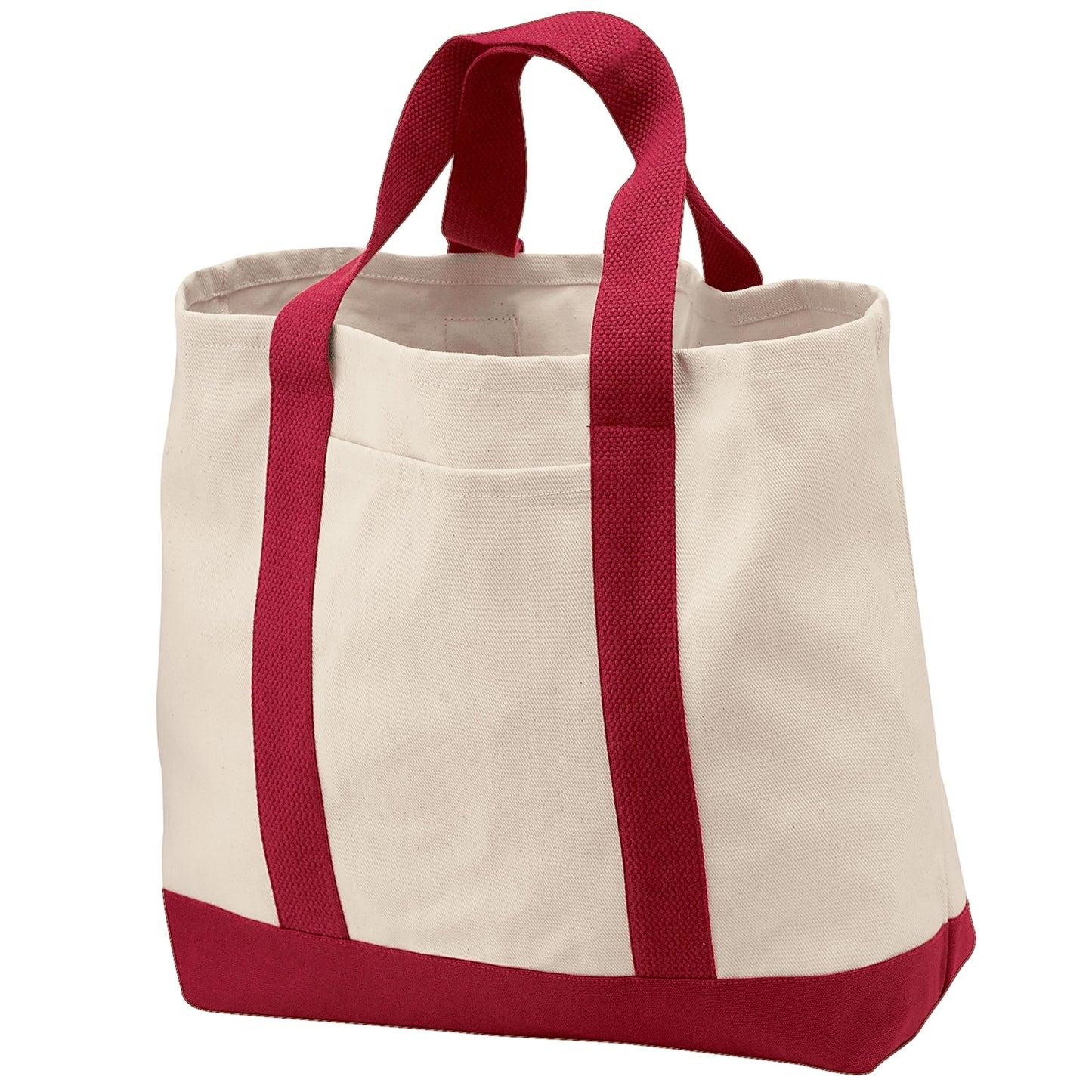 Natural/Navy Tote Bag - Port Authority - Stylish Design