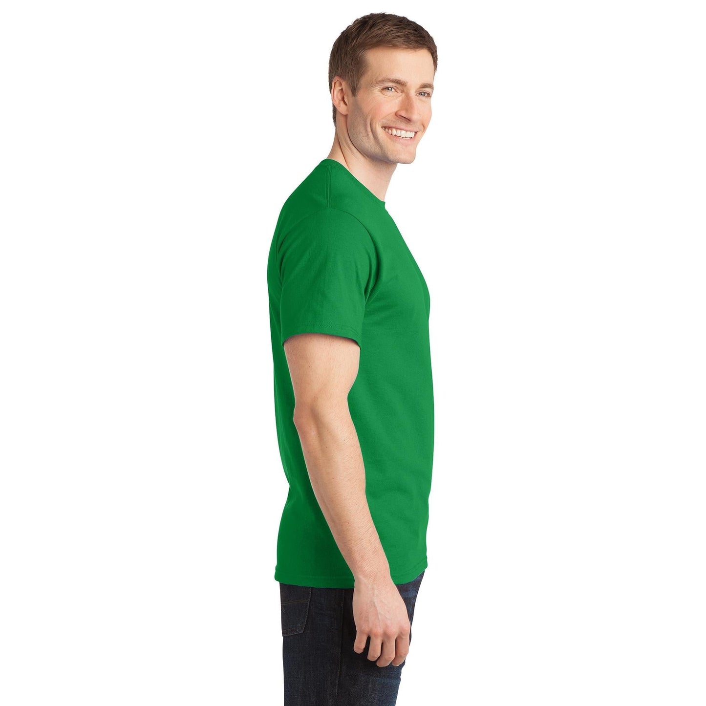 Aquatic Blue T-Shirt - Port & Company - Comfortable Cotton