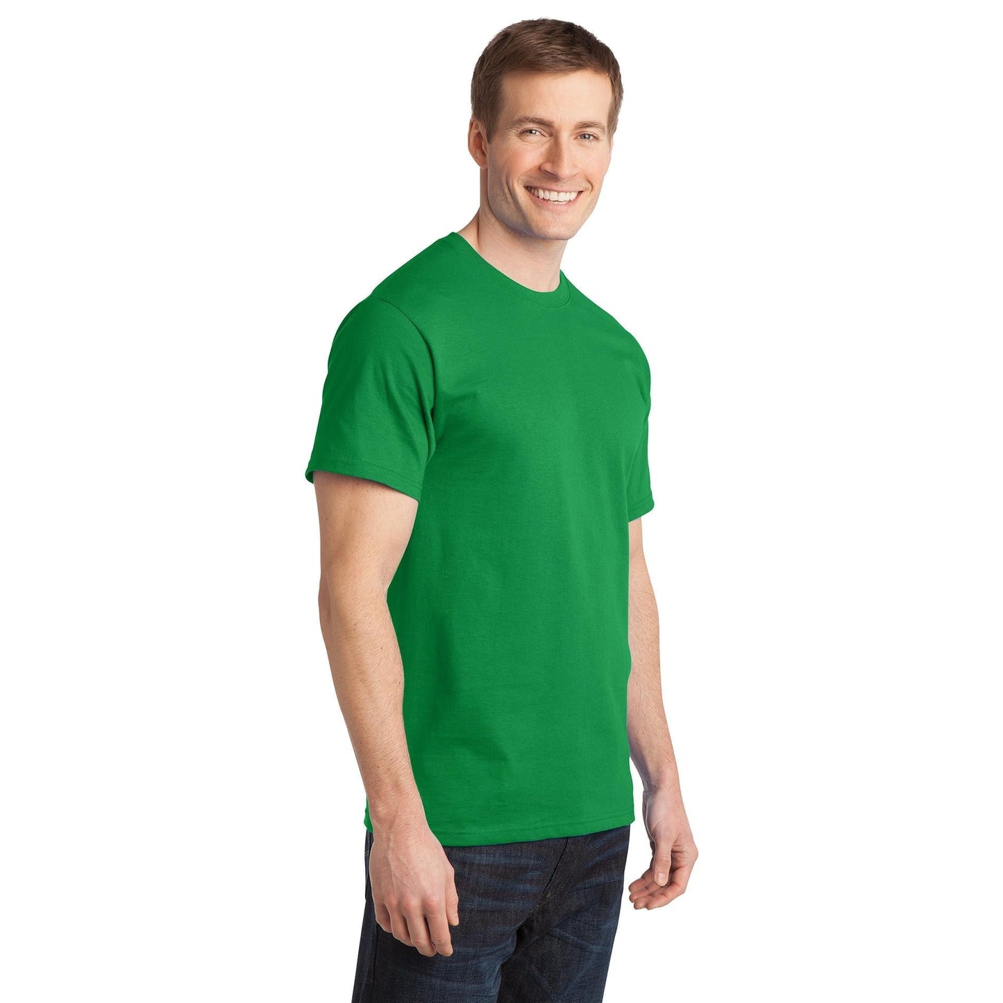 Aquatic Blue T-Shirt - Port & Company - Comfortable Cotton