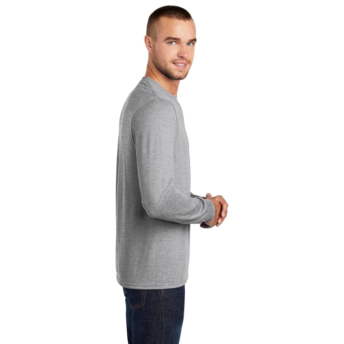 White T-Shirts - Port & Company - Soft Cotton Blend