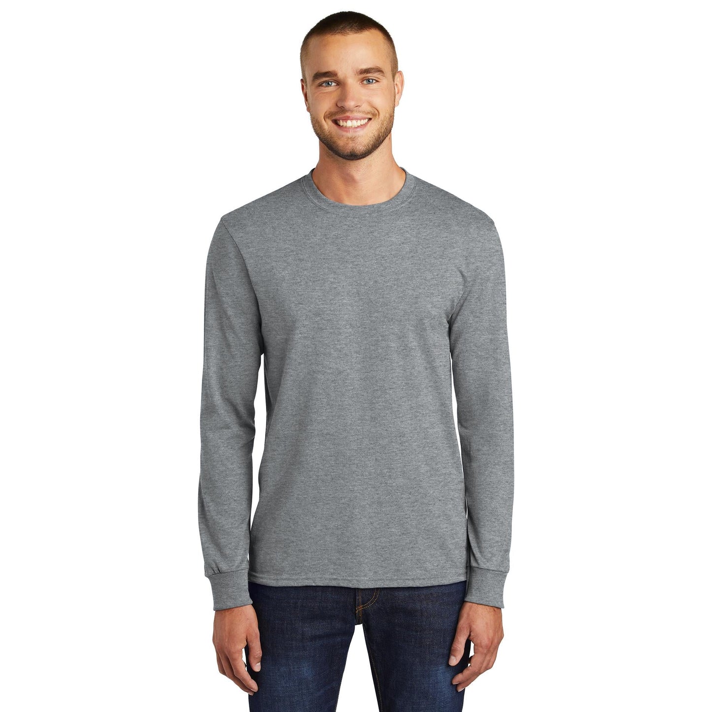 White T-Shirts - Port & Company - Soft Cotton Blend