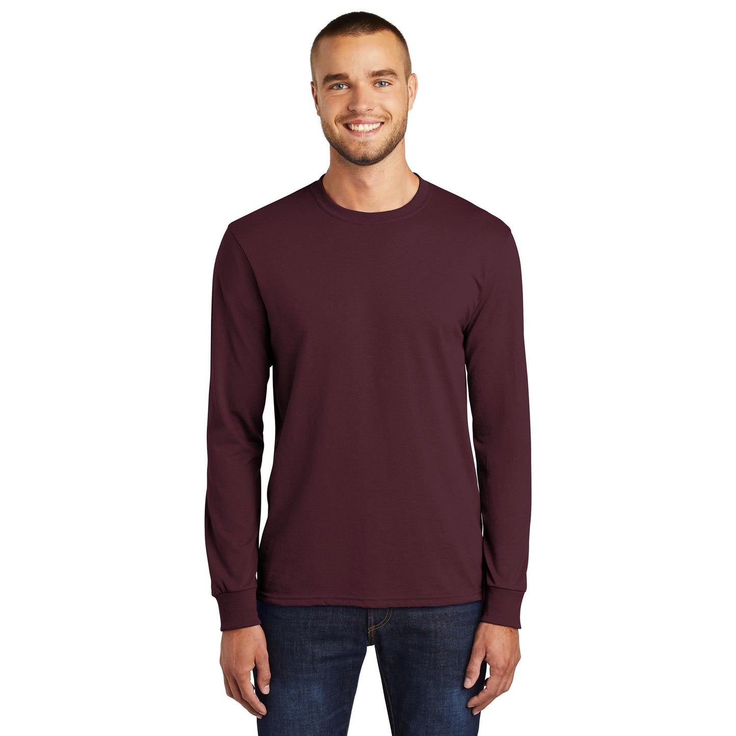 White T-Shirts - Port & Company - Soft Cotton Blend
