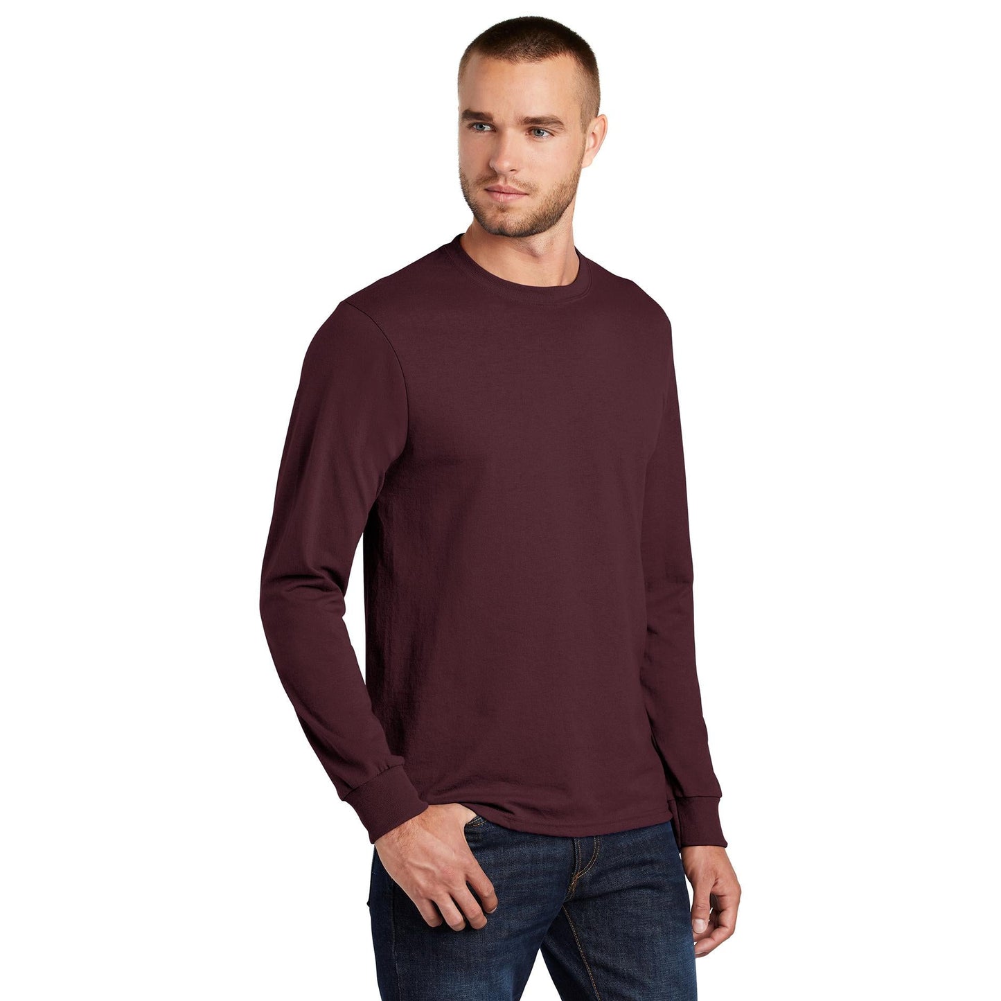 White T-Shirts - Port & Company - Soft Cotton Blend