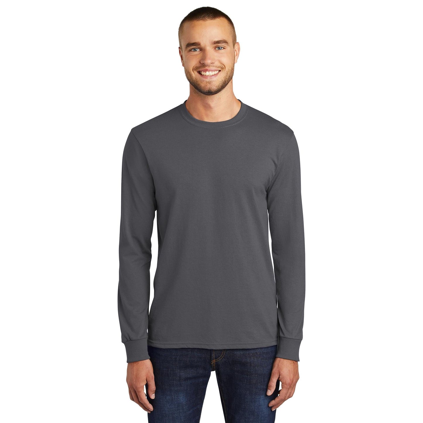 White T-Shirts - Port & Company - Soft Cotton Blend
