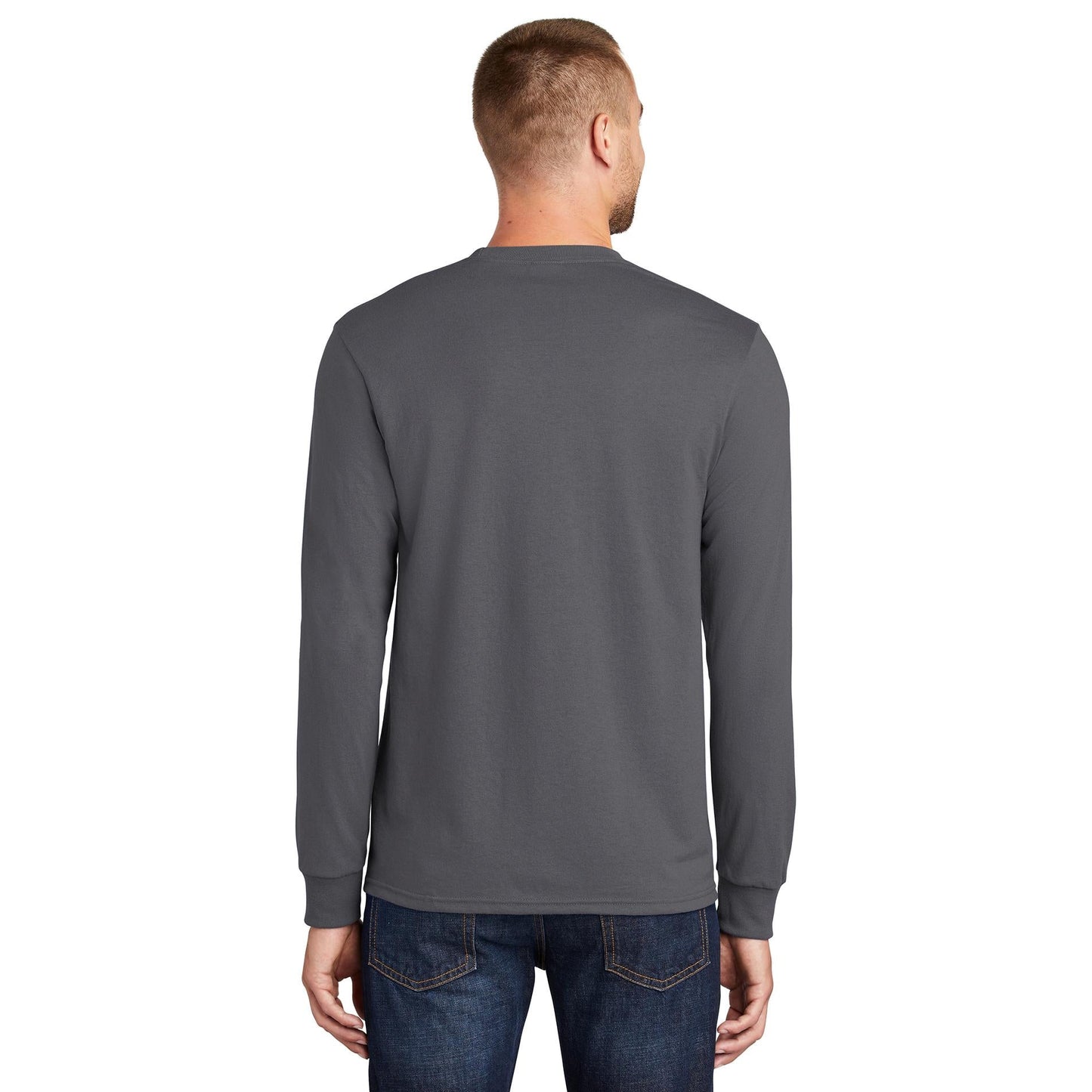 White T-Shirts - Port & Company - Soft Cotton Blend