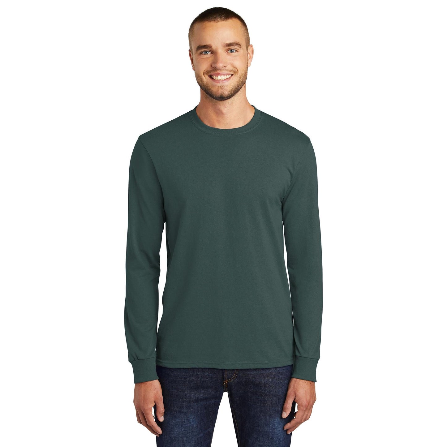 White T-Shirts - Port & Company - Soft Cotton Blend