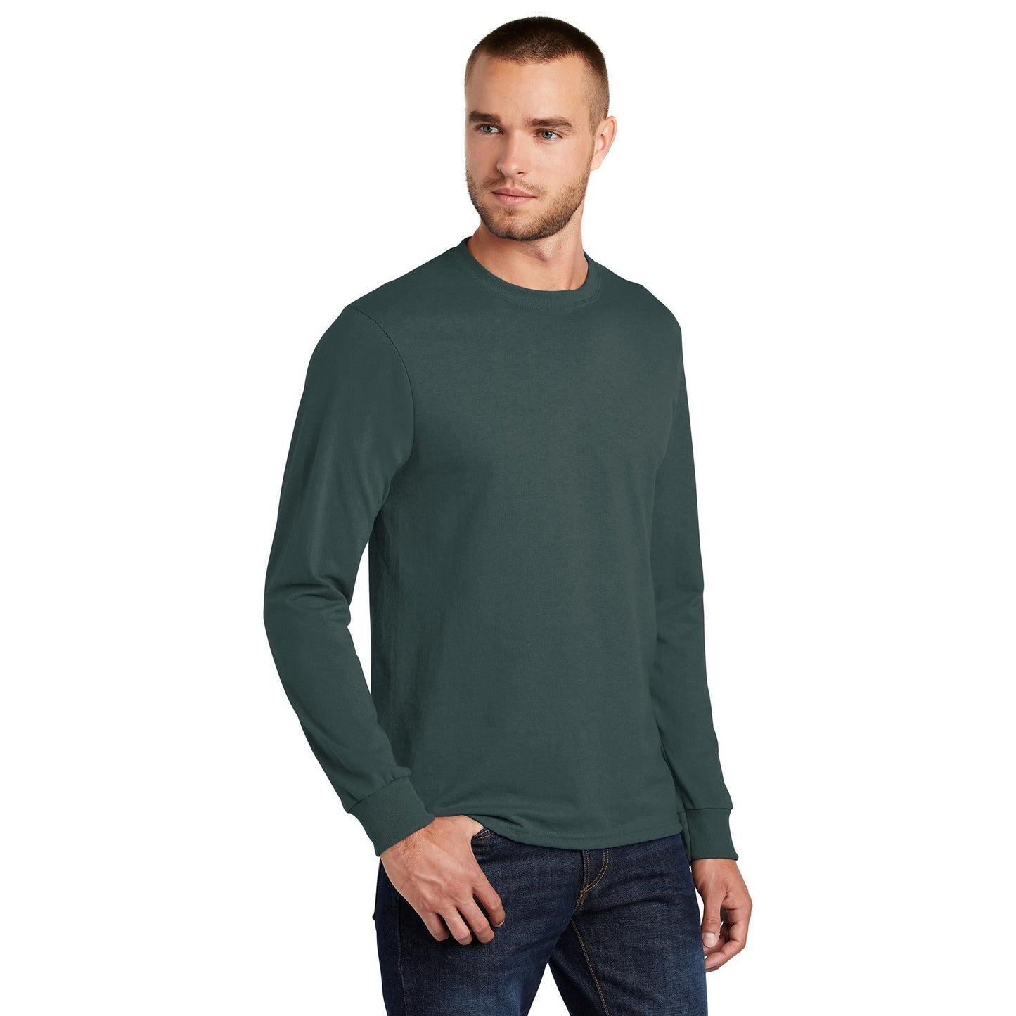 White T-Shirts - Port & Company - Soft Cotton Blend
