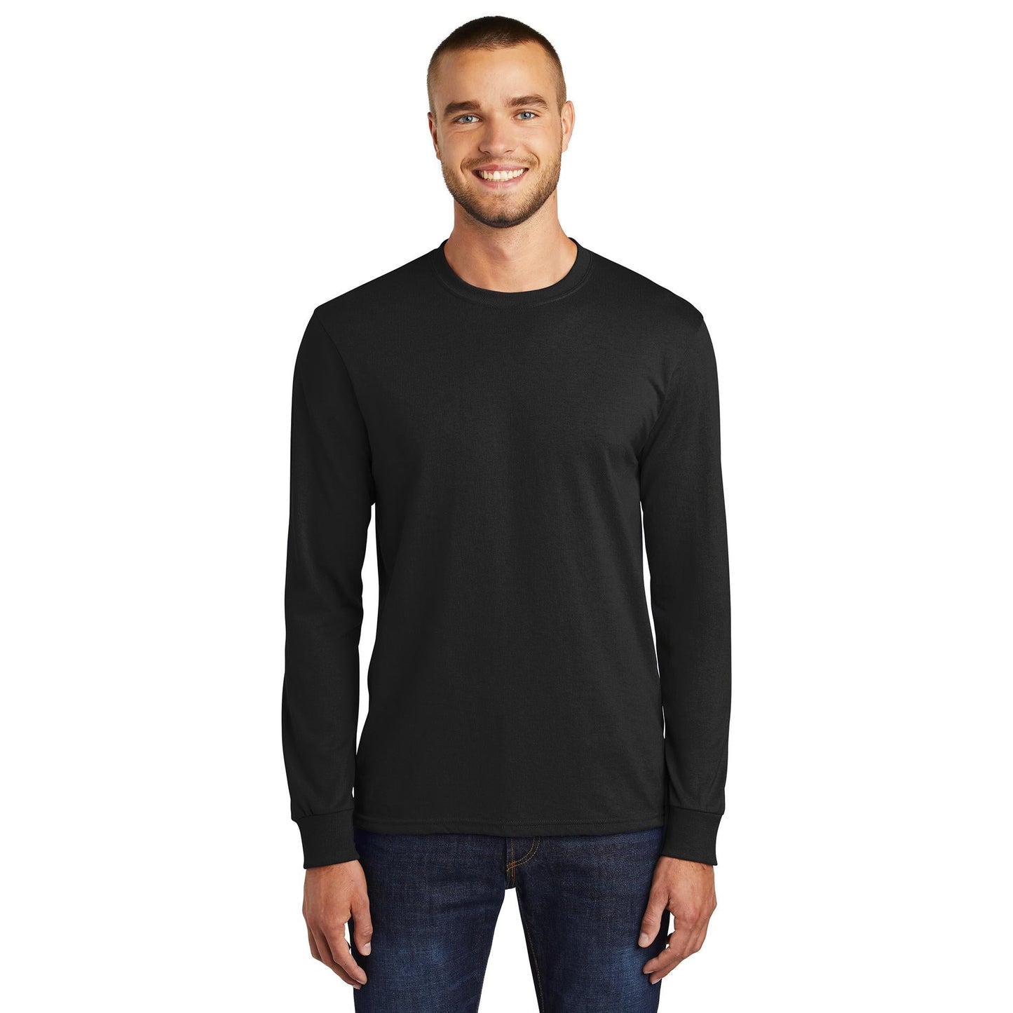White T-Shirts - Port & Company - Soft Cotton Blend
