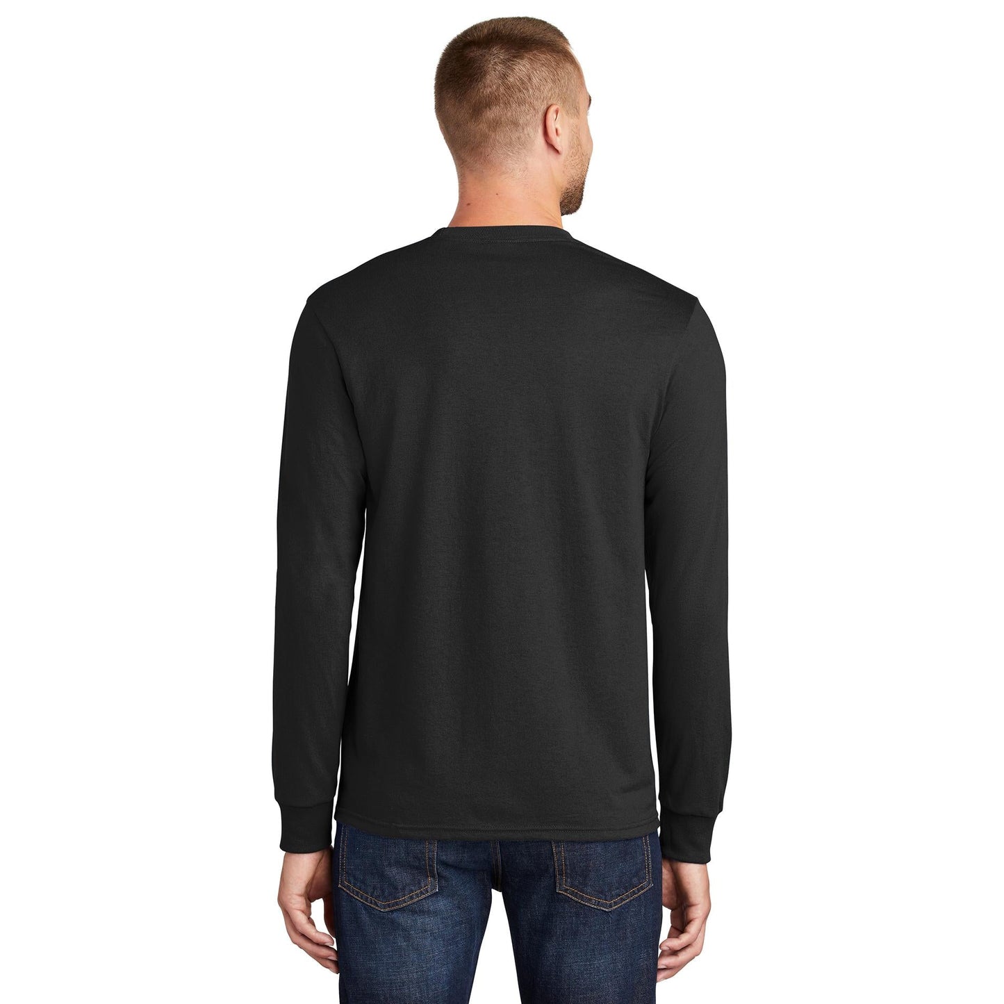 White T-Shirts - Port & Company - Soft Cotton Blend