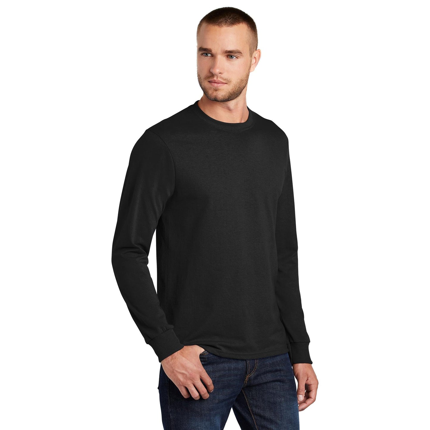 White T-Shirts - Port & Company - Soft Cotton Blend