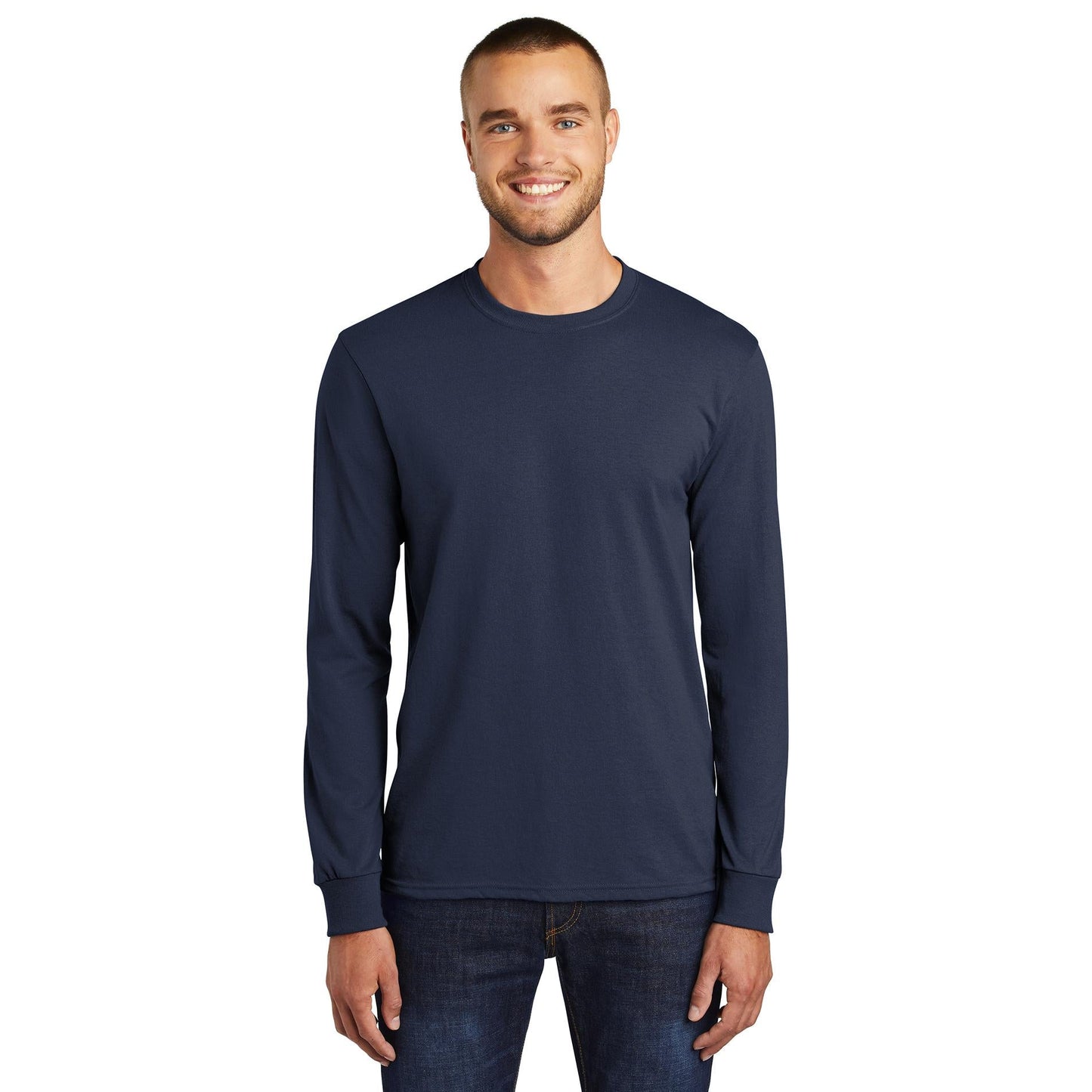 White T-Shirts - Port & Company - Soft Cotton Blend