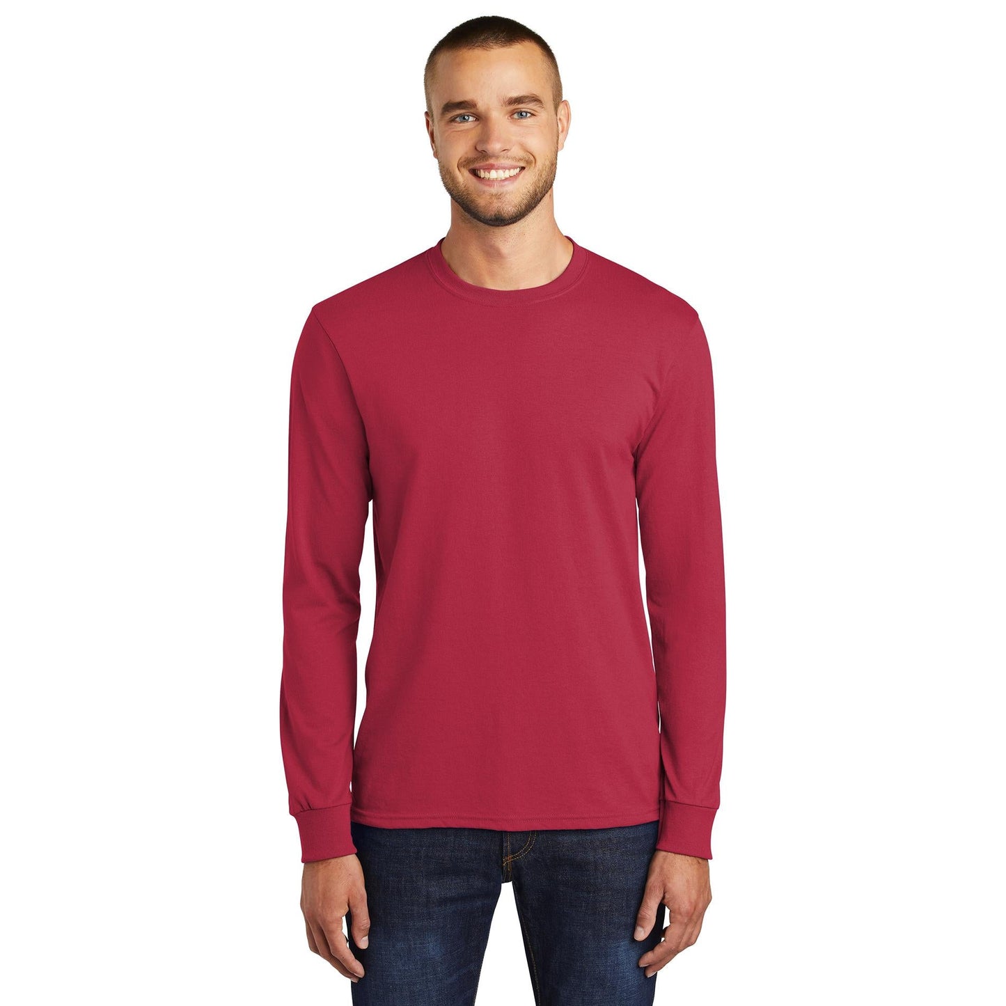 White T-Shirts - Port & Company - Soft Cotton Blend