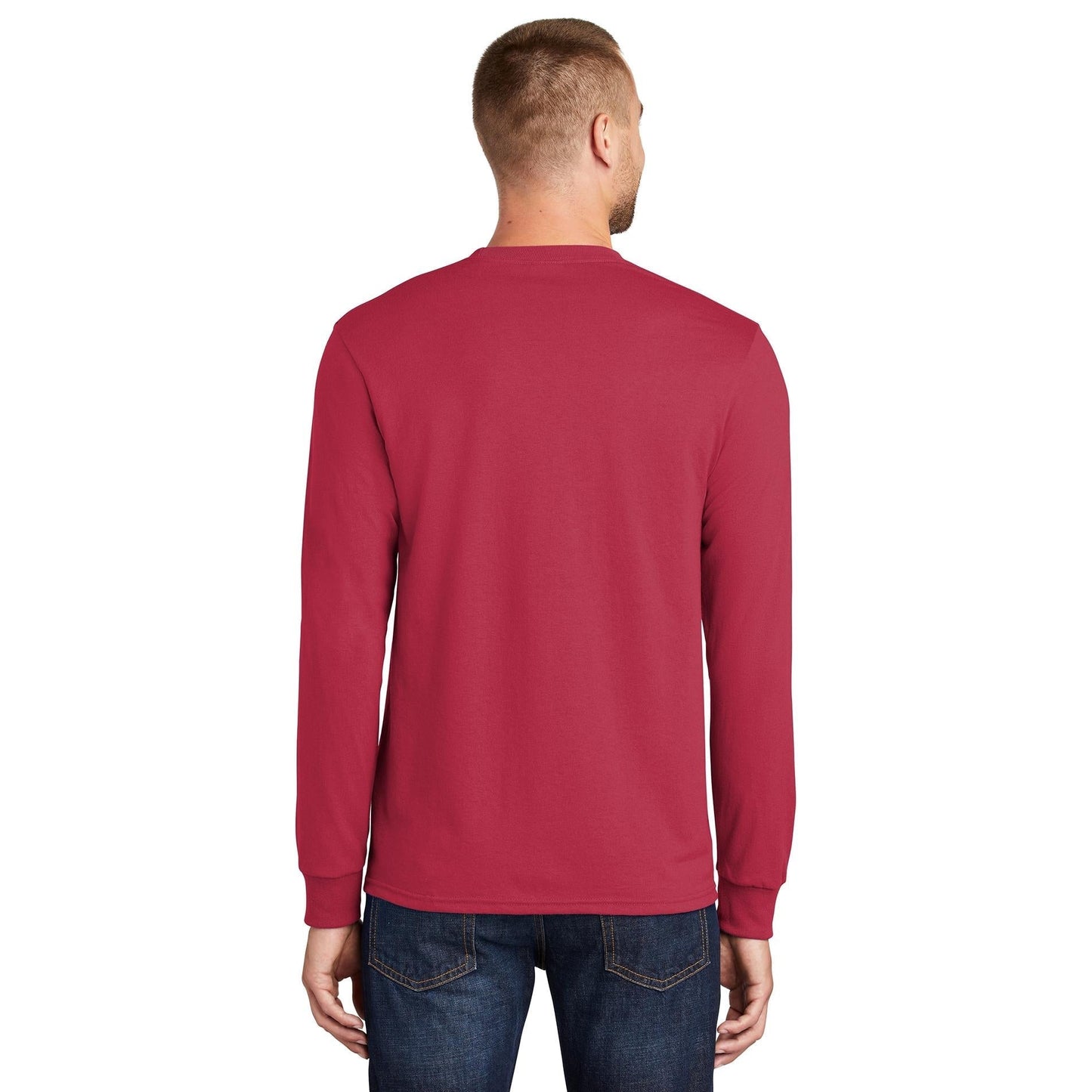 White T-Shirts - Port & Company - Soft Cotton Blend