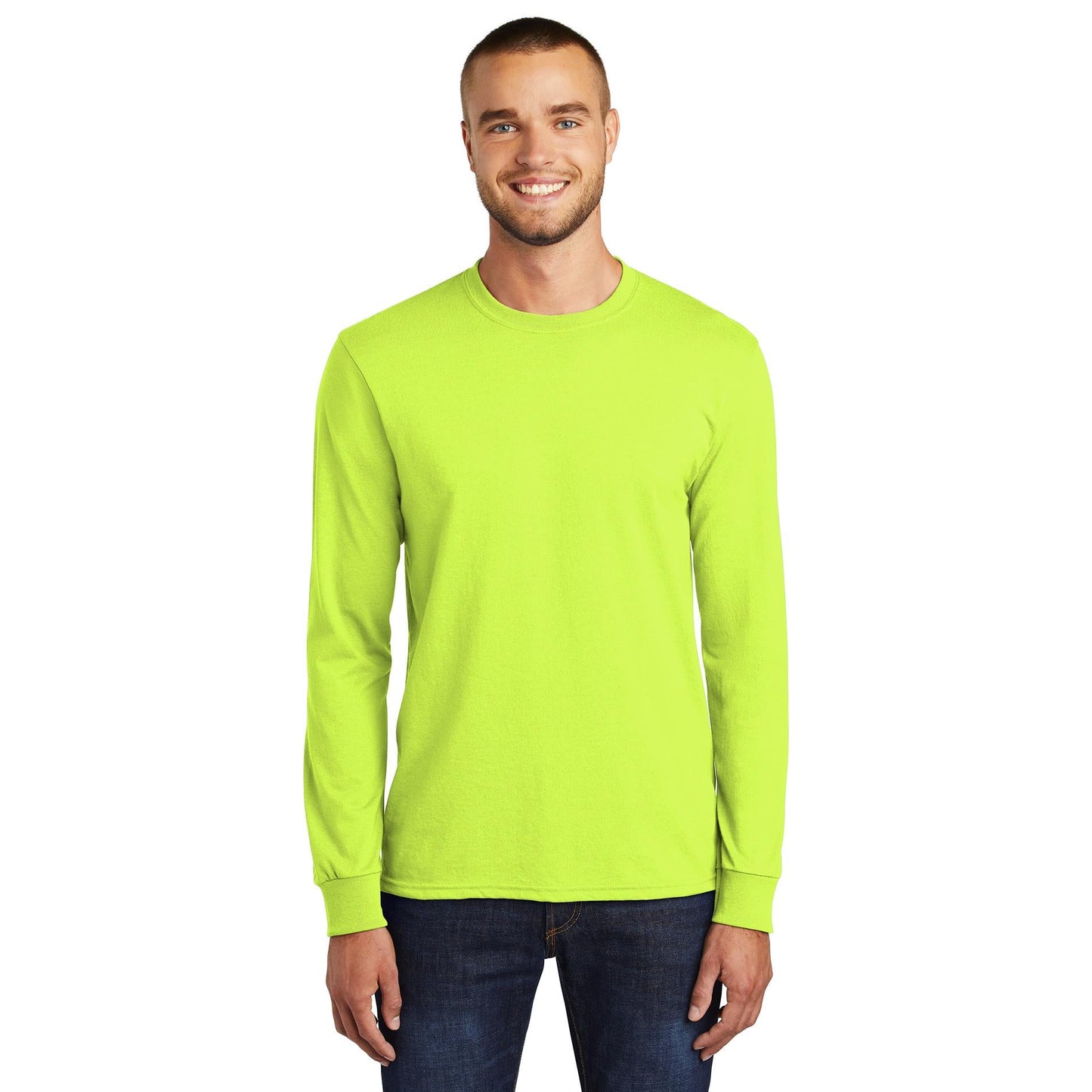 White T-Shirts - Port & Company - Soft Cotton Blend