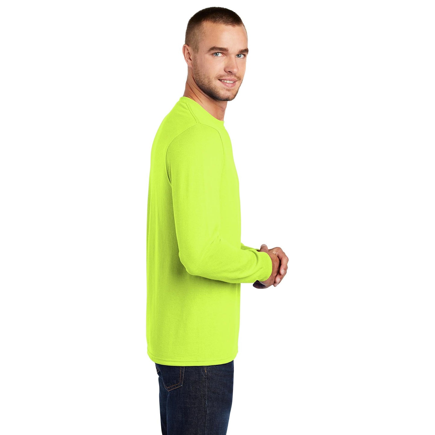 White T-Shirts - Port & Company - Soft Cotton Blend