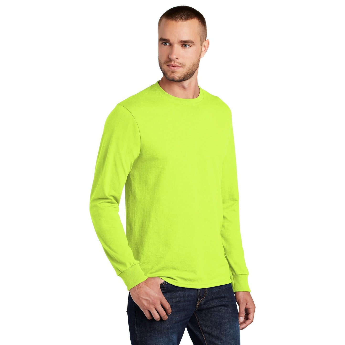 White T-Shirts - Port & Company - Soft Cotton Blend