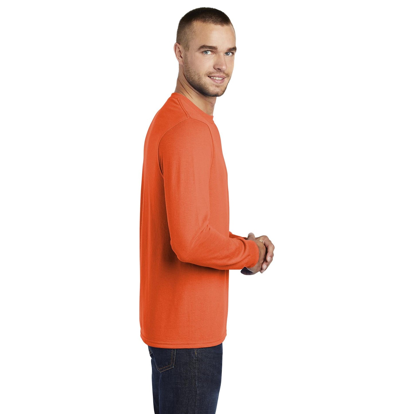 White T-Shirts - Port & Company - Soft Cotton Blend