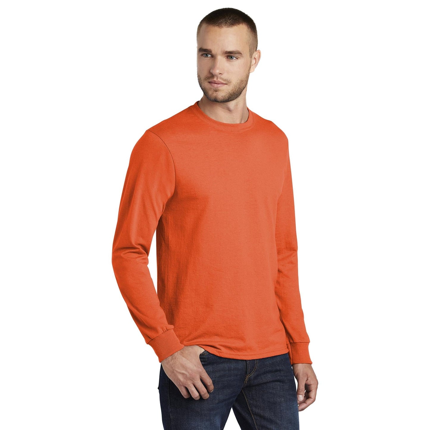 White T-Shirts - Port & Company - Soft Cotton Blend