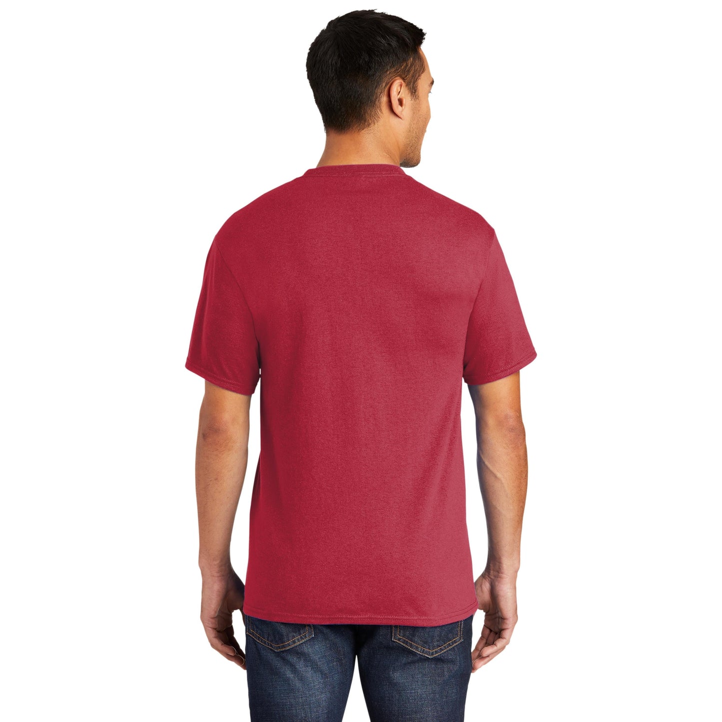 Ash T-Shirts - Port & Company - Soft Pocket Tee - Eco Friendly