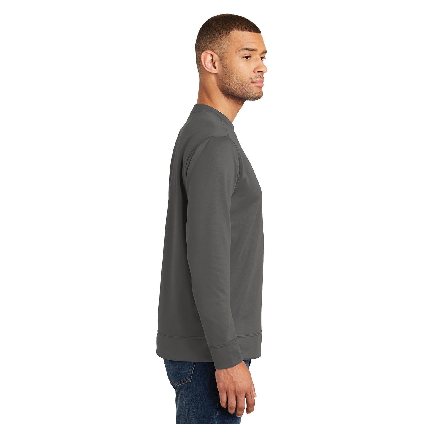 Charcoal Sweatshirts - Port & Company - Cozy Fleece